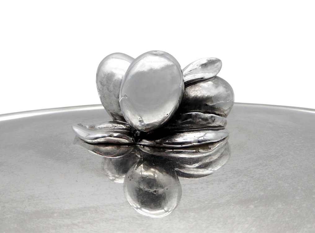 Αντίκες Αγγείο - Πορταρίφιλες με λαβές «Olive Collection» + πυρίφιλες Pyrex - Επιχρυσωμένο και γυαλί. - 1950-1960 - Κατασκευασμένο στην Ιταλία  #4.3