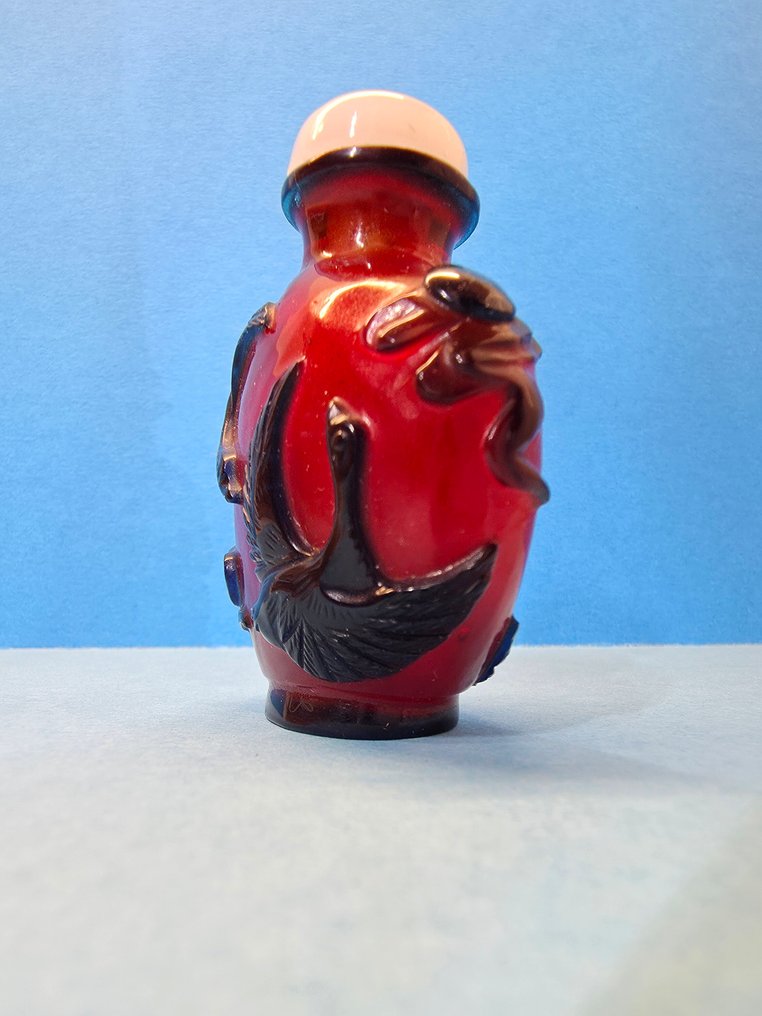 鼻煙壺 - 乾隆（1736–1795） - 玻璃 - 鼻烟壶 #1.0