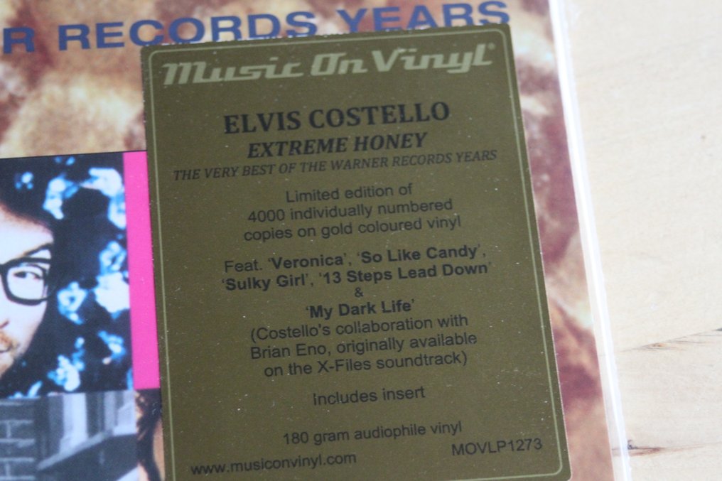 Elvis Costello - Extreme Honey (The Very Best Of The Warner Years) 2LP + Hey Clockface 2LP - LP Albums (multiple items) - Coloured vinyl - 2022 #2.1