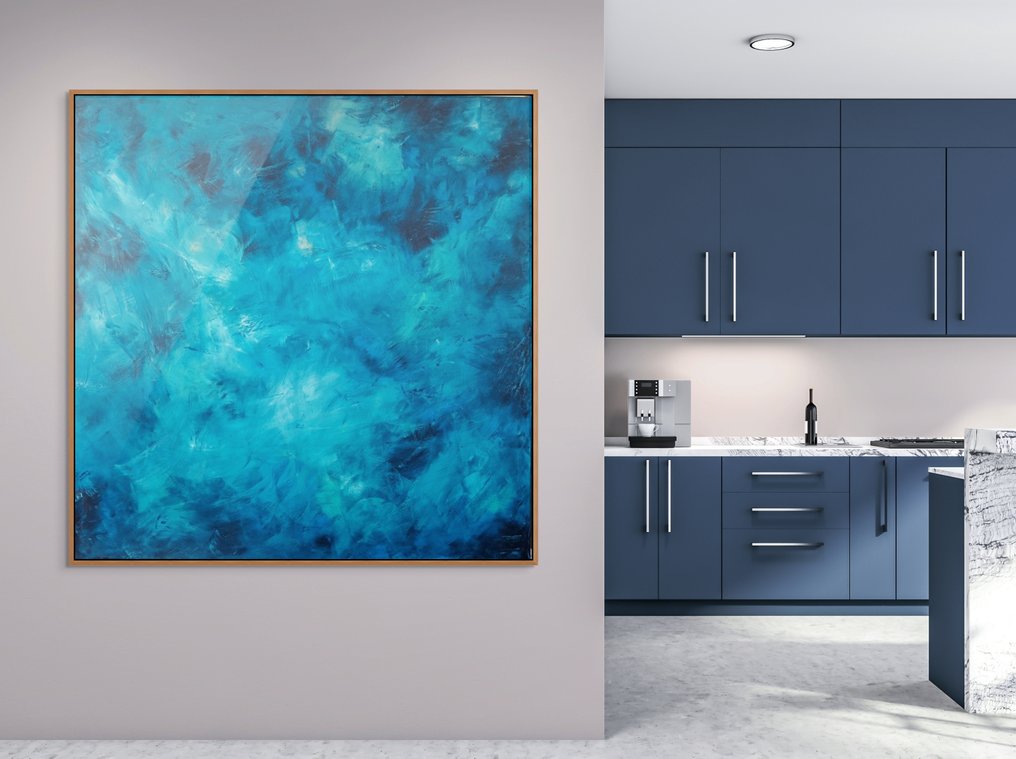 Irina Morisch - Blue wave 5- XXL- #2.1