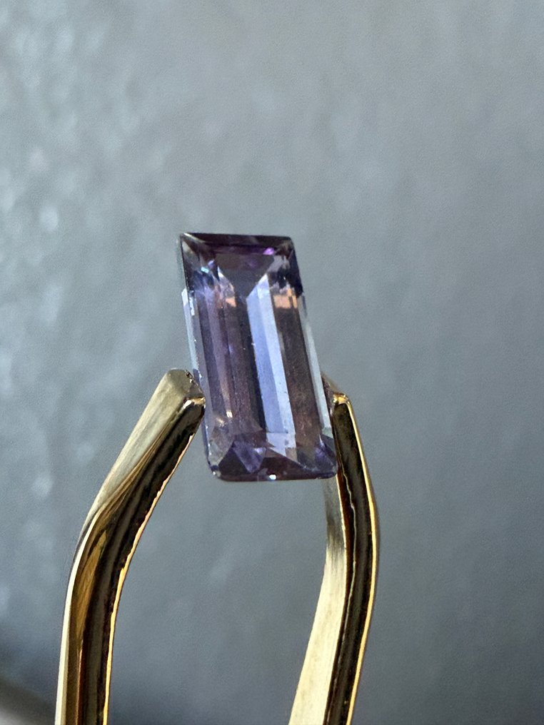 χωρίς τιμή ασφαλείας Μπλε, Μωβ Τανζανίτης  - 1.23 ct - Antwerp Laboratory for Gemstone Testing (ALGT) #2.1