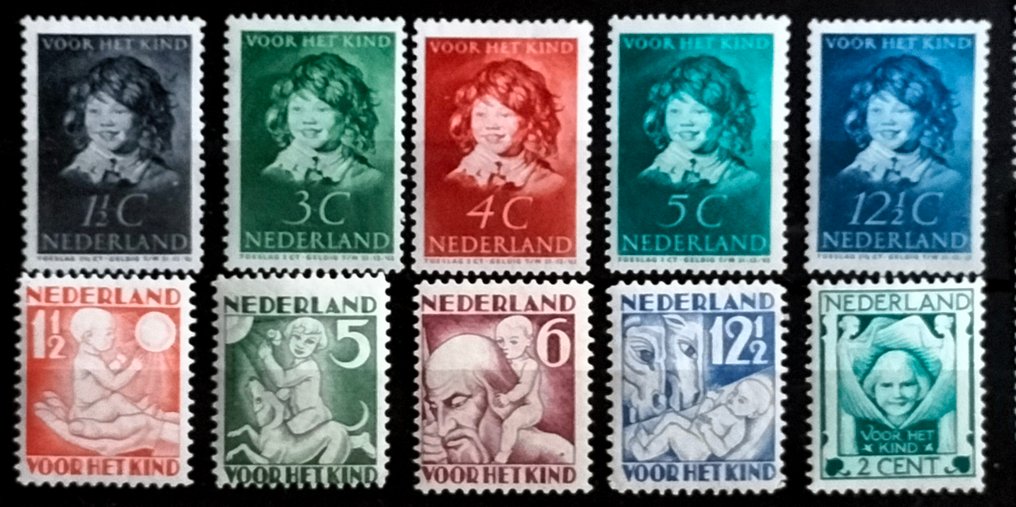 荷蘭 1924/1937 - 选择 儿童年龄段 20到30岁 #4.3