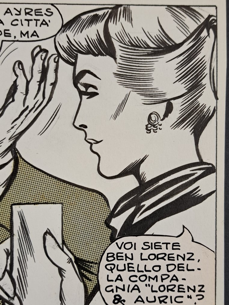 Magnus & Bunker - 1 Original page - Satanik - Delitto Perfetto "Voi siete Ben Lorenz" #1.0