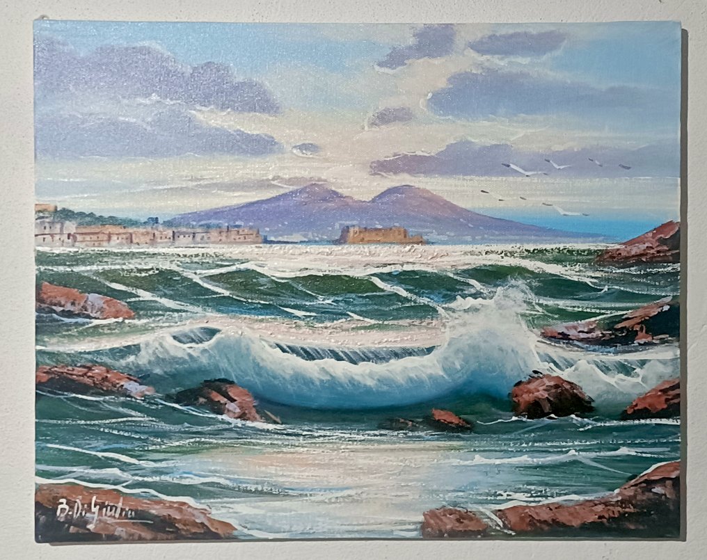 Bruno Di Giulio (1948) - Mareggiata  Mediterranea #2.1