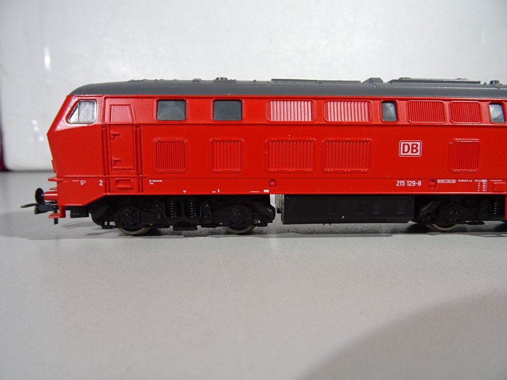Roco H0 - 63490 - Πετρελαιοκίνητη μηχανή τρένου (1) - Diesellok BR 215 129-8 - DB #1.0