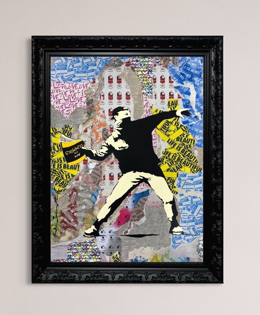 Mr Brainwash (1966) - Banksy thrower (UNQ 1/1) #1.0