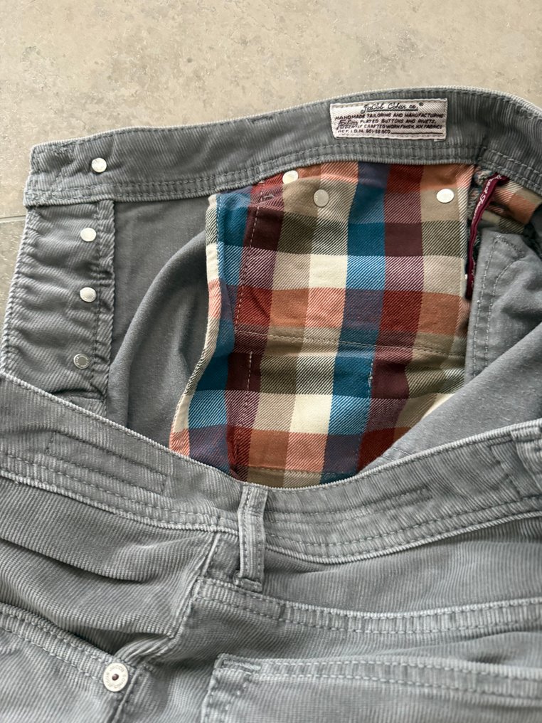 Jacob Cohen - New - Velvet - Size 34 - Grey - 牛仔褲 - New with tags #4.3