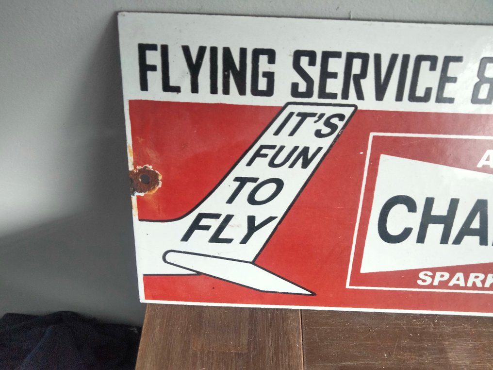 Sign - Champion - Spark plug #2.1