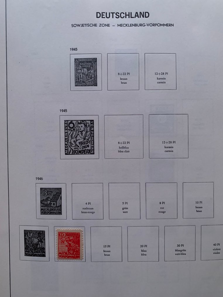 Allemagne  - Collection Reich DDR Berlin et BRD #3.2