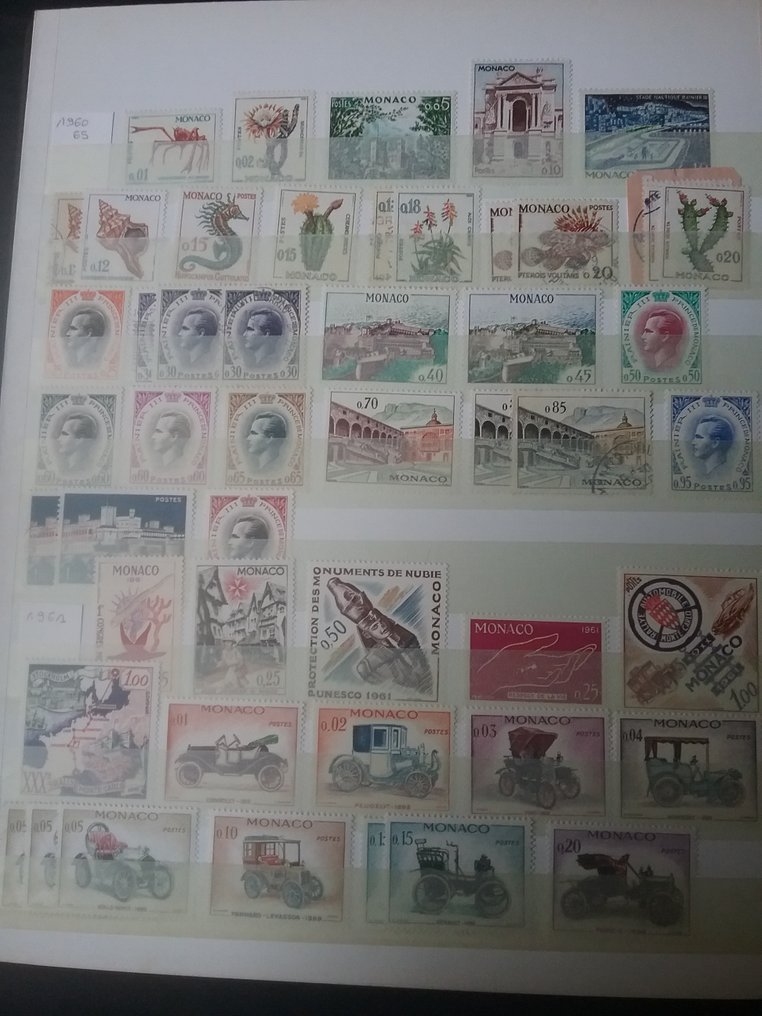 Monaco 1960/1973 - Formidable lot of 14 complete years of Monaco stamps. From 1960 to 1973. Mint without hinges. - YVERT ET TELLIER #1.0