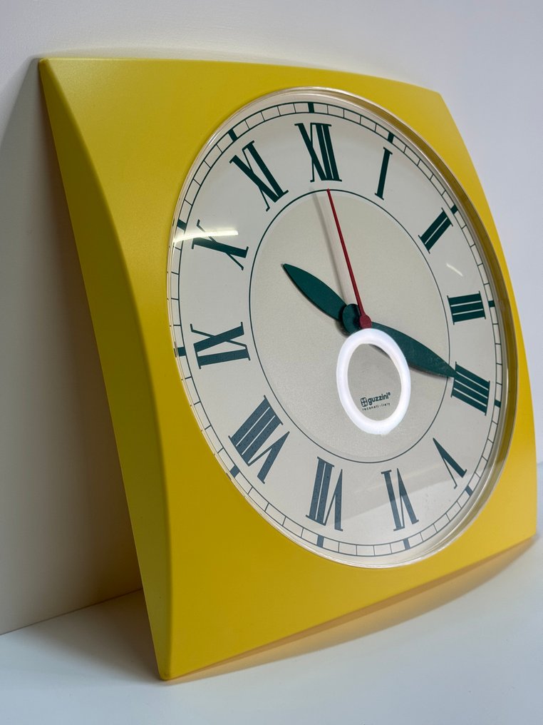 Ρολόι τοίχου - Guzzini Ιταλικό ντιζάιν Πλαστικό - 1980-1990 - NOS #1.0