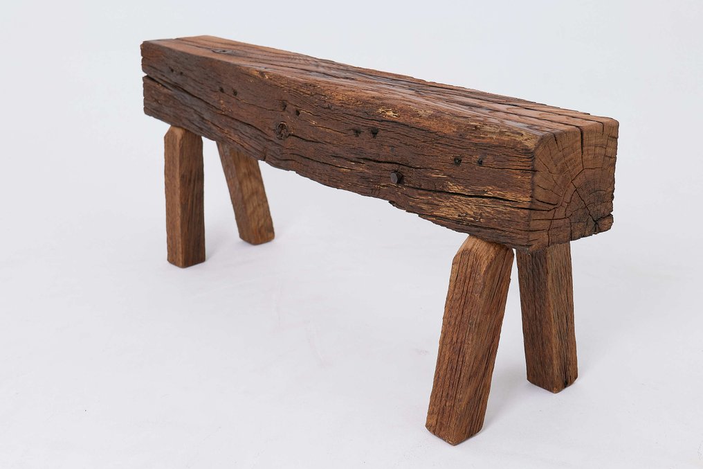 Logniture - Banco - Carvalho - Banco de Madeira Reutilizada #4.3