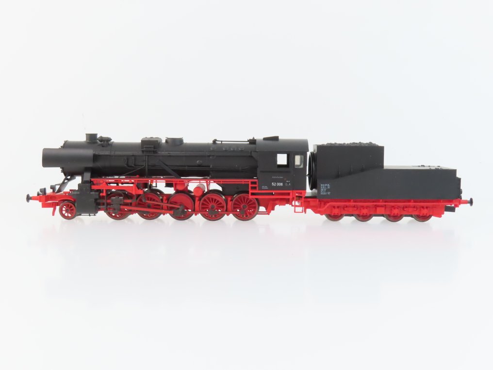 Gutzold H0 - 32 100 - Locomotiva a vapor com vagão de carvão (1) - BR 52 met Steifrahmentender - DR (DDR) #1.0