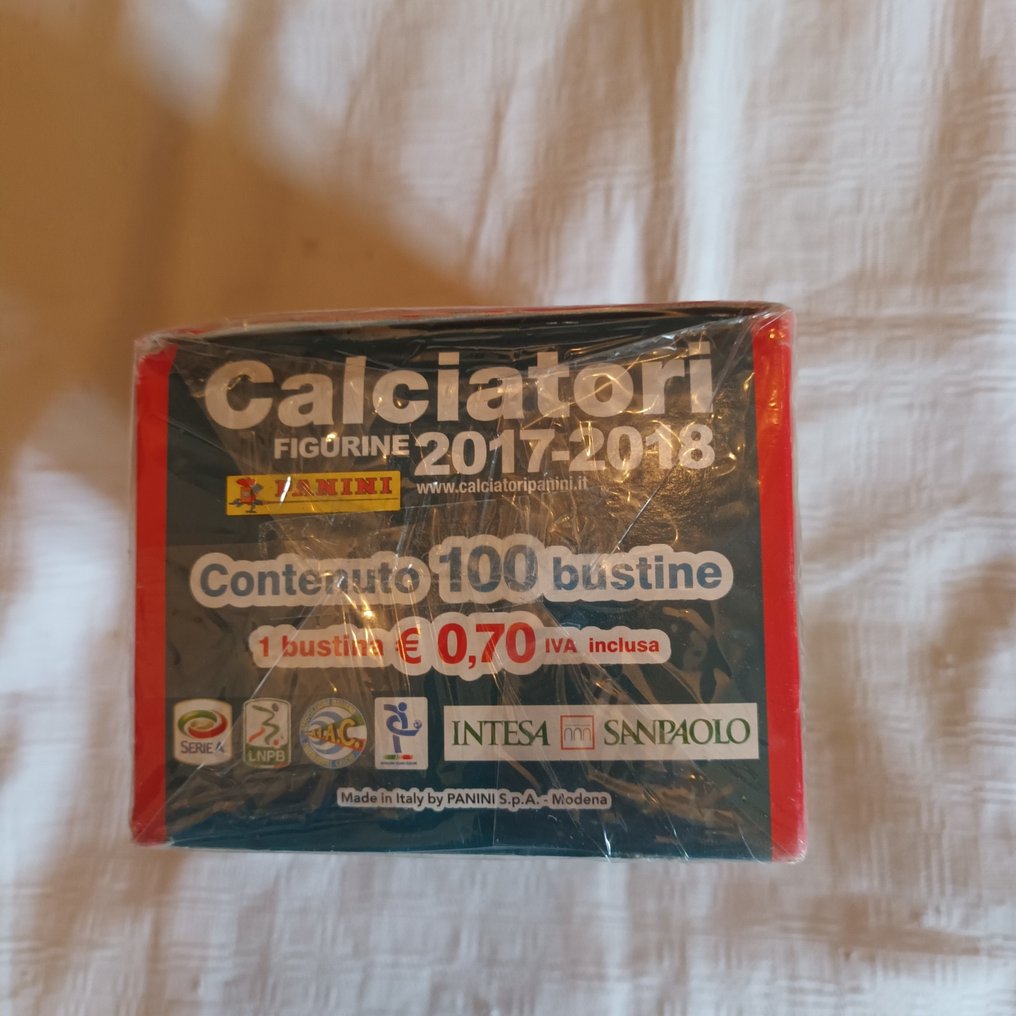 帕尼尼 Calciatori 2017/18 Ronaldo - 1 Sealed box - Good (GD) #3.2