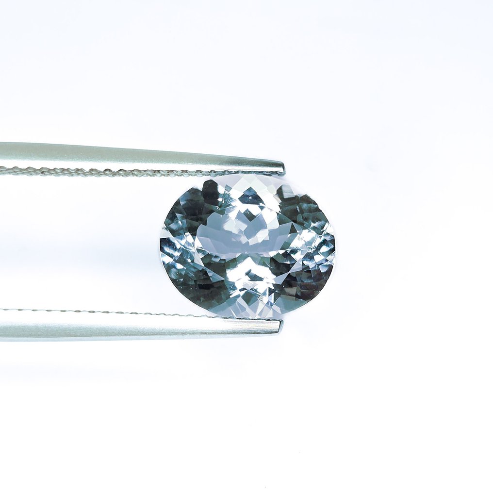 Nincs minimálár - 2 pcs  Kék Akvamarin  - 6.46 ct - Nemzetközi Gemmológiai Intézet (IGI) #4.3