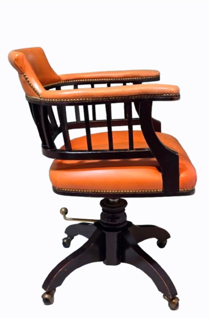 辦公椅 - 皮革, 木, 金屬 - 英国的办公椅 #2.1