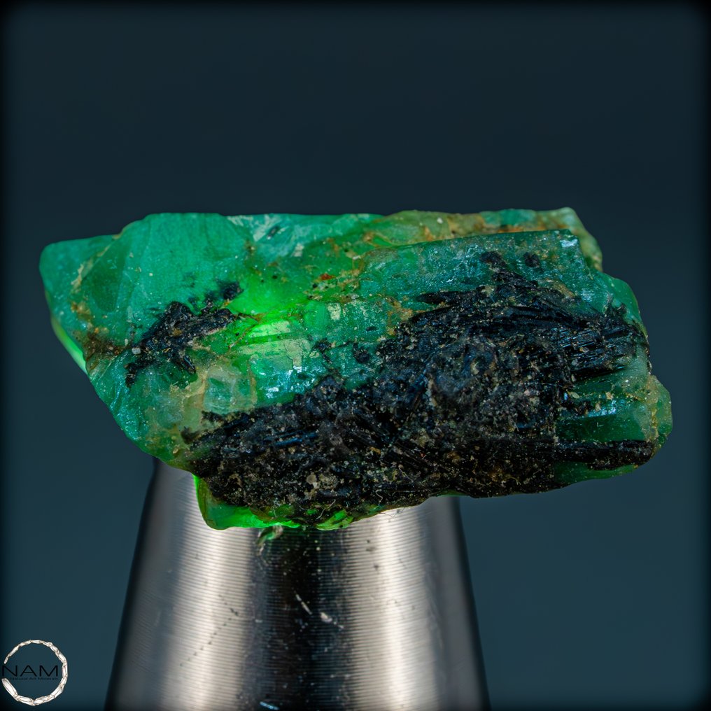 Σπάνιος σμάραγδας κρύσταλλος από την Κολομβία Πολύτιμοι λίθοι 21,65 ct- 4.33 g #3.2