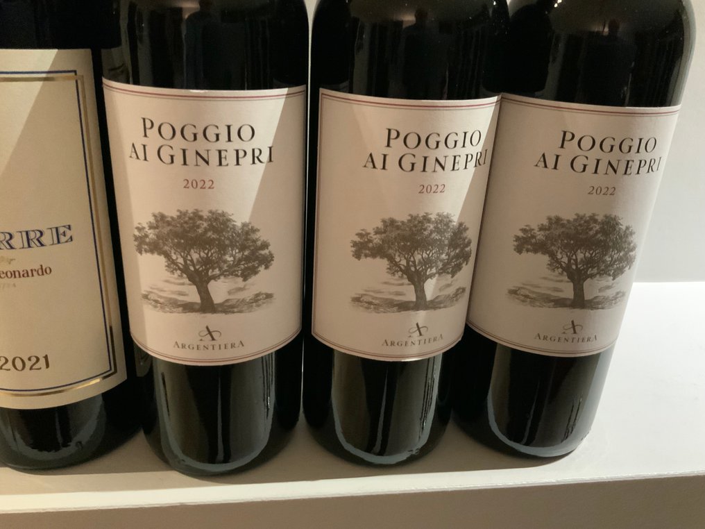 2021 Terre San Leonardo & 2022 Poggio ai Ginepri - Toscana - 6 Flasker (0,75 L) #2.1