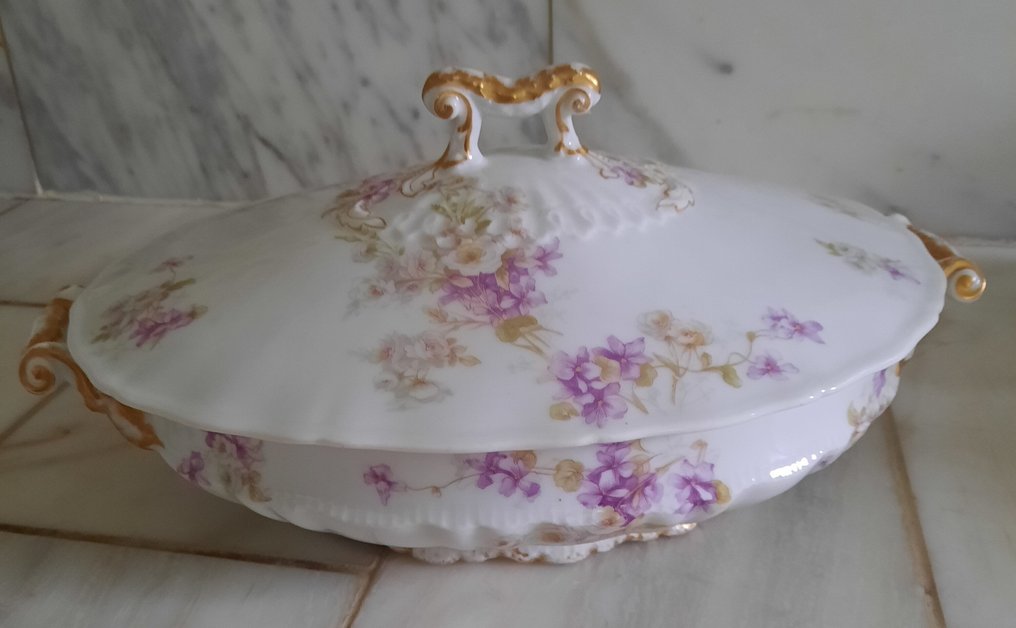 Limoges - Theodore Haviland - antiek - Table service (16) - Porcelain #2.1