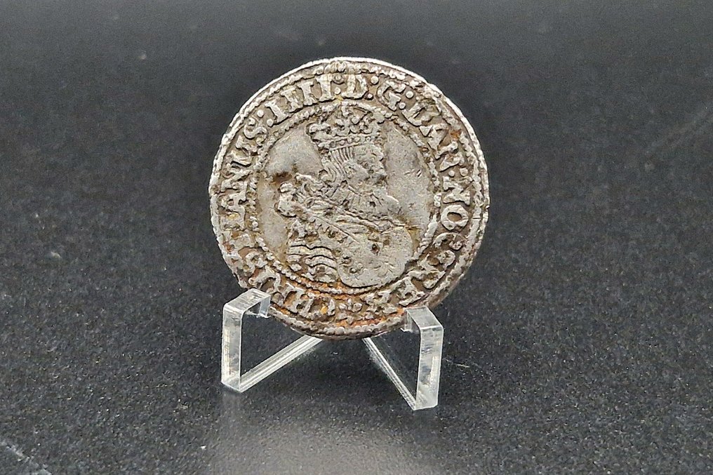 挪威. Christian IV. ⅛ Speciedaler 1628/1629 (unreadable year) - Rare #2.1