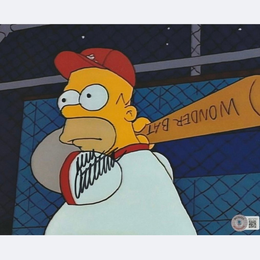 The Simpsons - Signed by Dan Castellaneta (Homer's Original US Voice) #1.0
