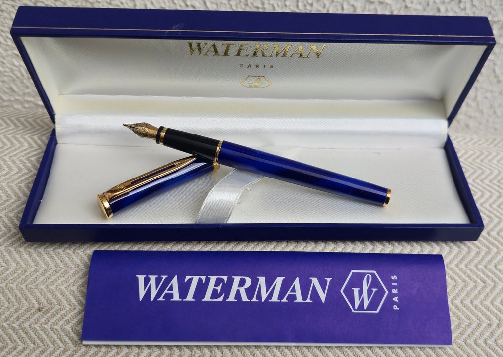 Waterman - Waterman - Plumin de oro 18k macizo - Zonder Minimumprijs - Vulpen #1.0
