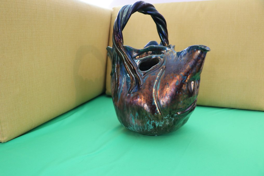 MGA - Giuseppe Mazzotti - 花瓶  - 陶瓷, 金属光泽瓷器 #2.1