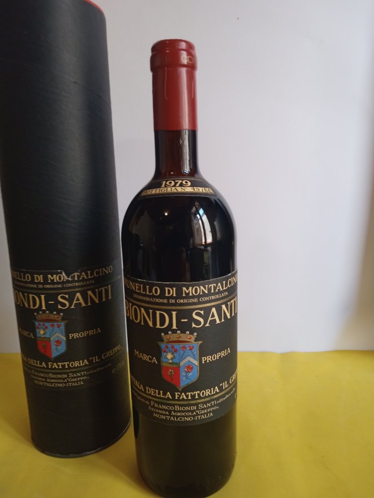 1979 Biondi Santi, Tenuta Greppo - Μπρουνέλο ντι Μονταλσίνο - 1 Φιάλη (0,75L) #1.0