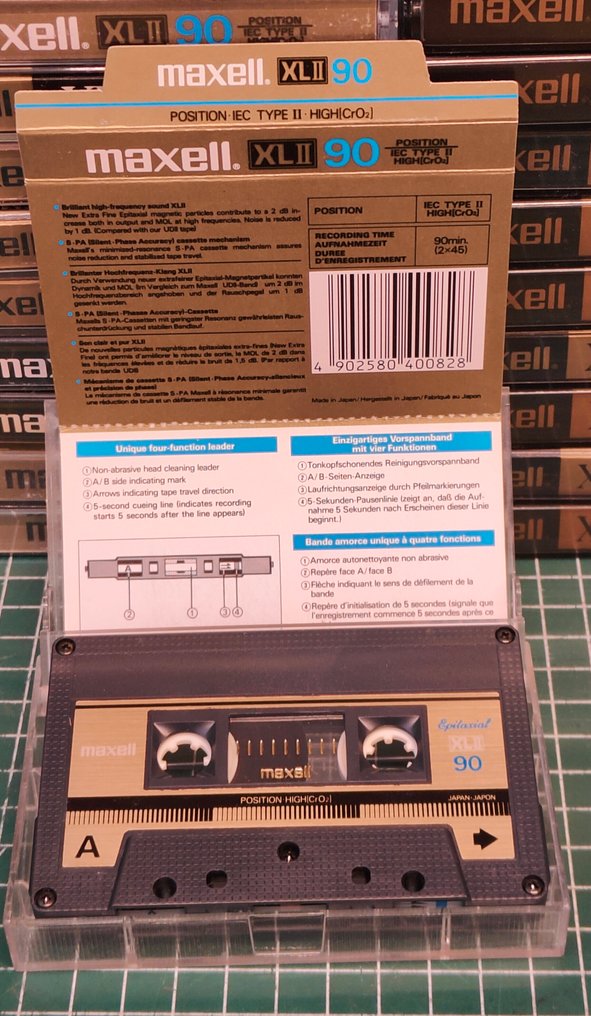 Maxell - XL II, XL II S, 60/90 空白卡式錄音帶 #4.3