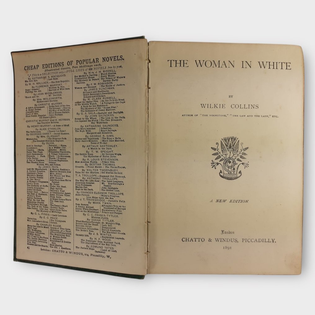 Wilkie Collins - The Woman in White - 1891 #2.1