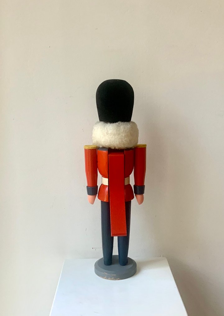 Christian Ulbricht - Karácsonyi figuradísz VEB Vero - angol gárda - Fa - 1960/70-es évek #3.2