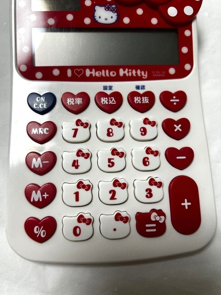 Hello Kitty Red Ribbon Polka Dot - 计算器 - 2000-2010 #2.1