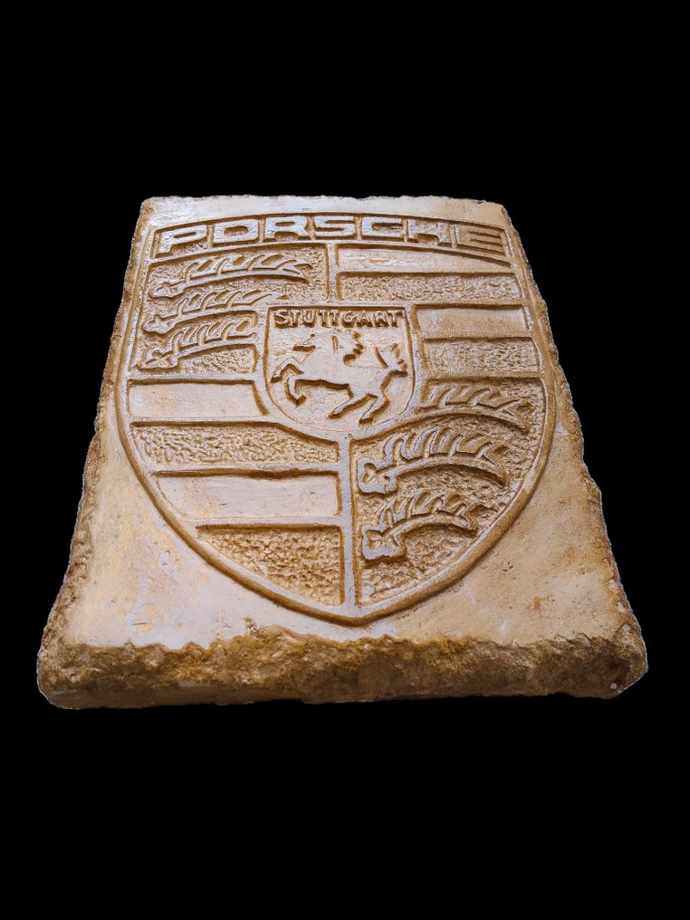 Sculpture, "Stemma Porche" - 29 cm - mineral stone #3.2