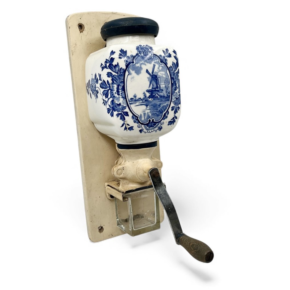 Μύλος καφέ - Ξύλο, Μέταλλο, Πήλινο, Γυαλί - Koffiemolen Delts Μπλε #2.1