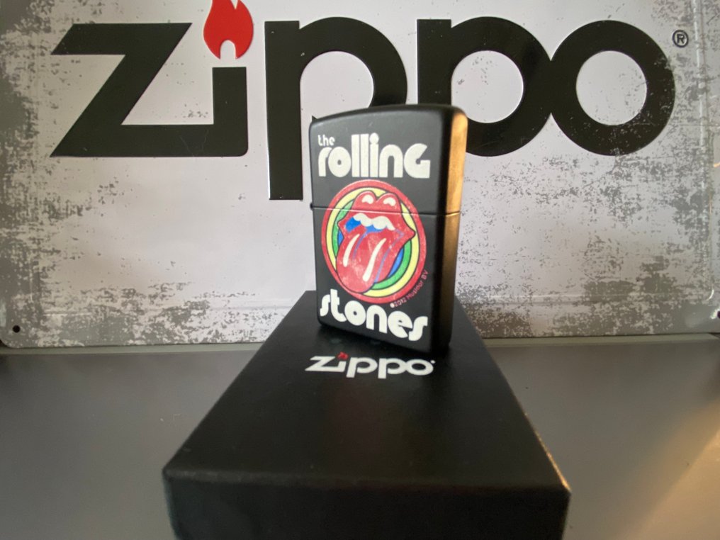 Zippo - ROLLING STONES COLLECTOR - Sem preço de reserva - Isqueiro - Aço (aço inoxidável), Latão #2.1