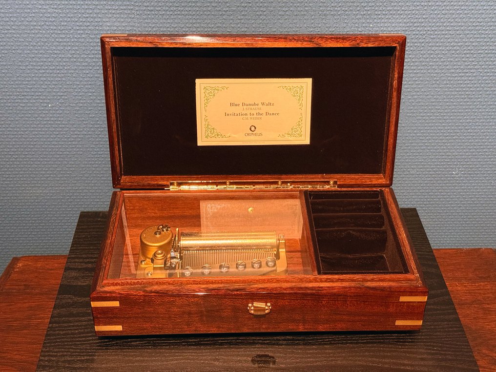 Orpheus, Sankyo - Μουσικό κουτί με κύλινδρο - Ιαπωνία - 1989 - Sankyo Orpheus μουσικό κουτί #1.0