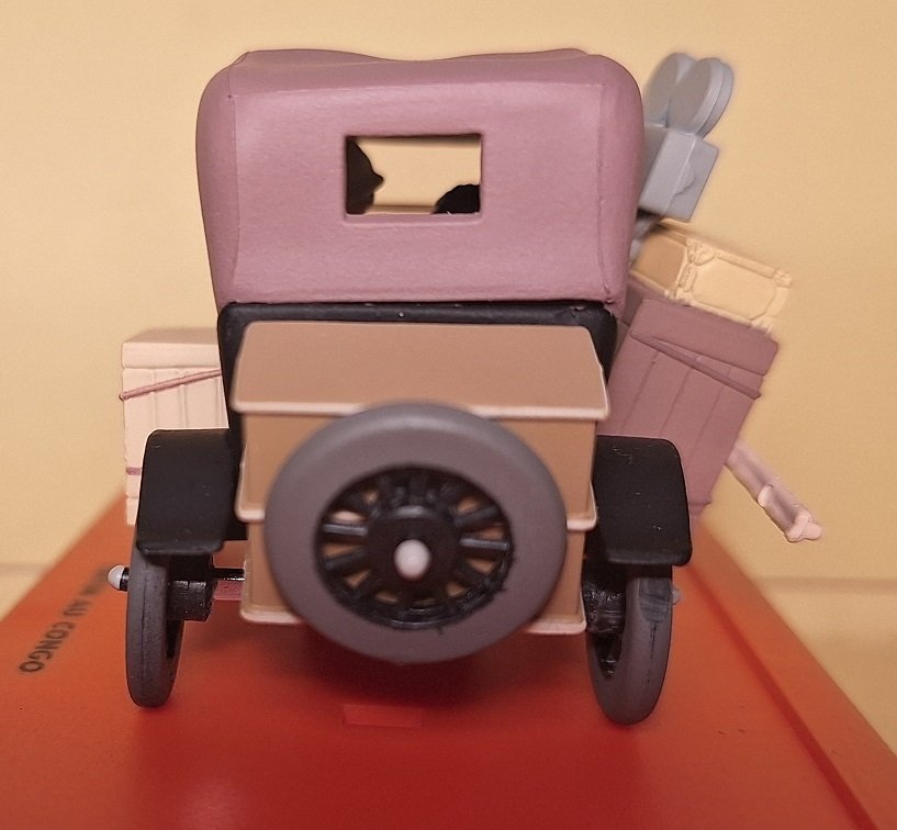 Atlas 1:43 - 模型敞篷車  (2) - Ford T 1910, Lincoln Zephyr - 由赫尔格绘制，Moulinsart / Atlas 出版。 #3.2