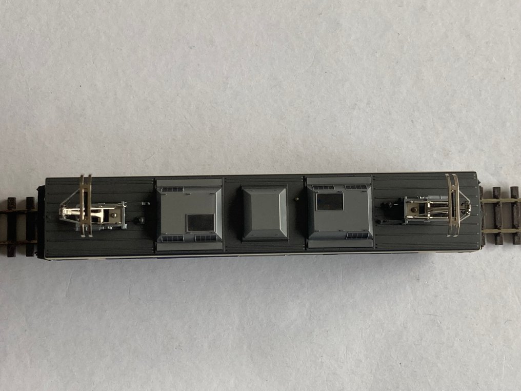 Bemo H0m - 1280 304 - 3296 304 - 3296 300 - 3295 301 - 3295 308 - 3297 306 - 3297 307 - Set Machetă tren transport călători (7) - Set de tren 7 piese MOB "Panoramic Express" - MOB #3.2