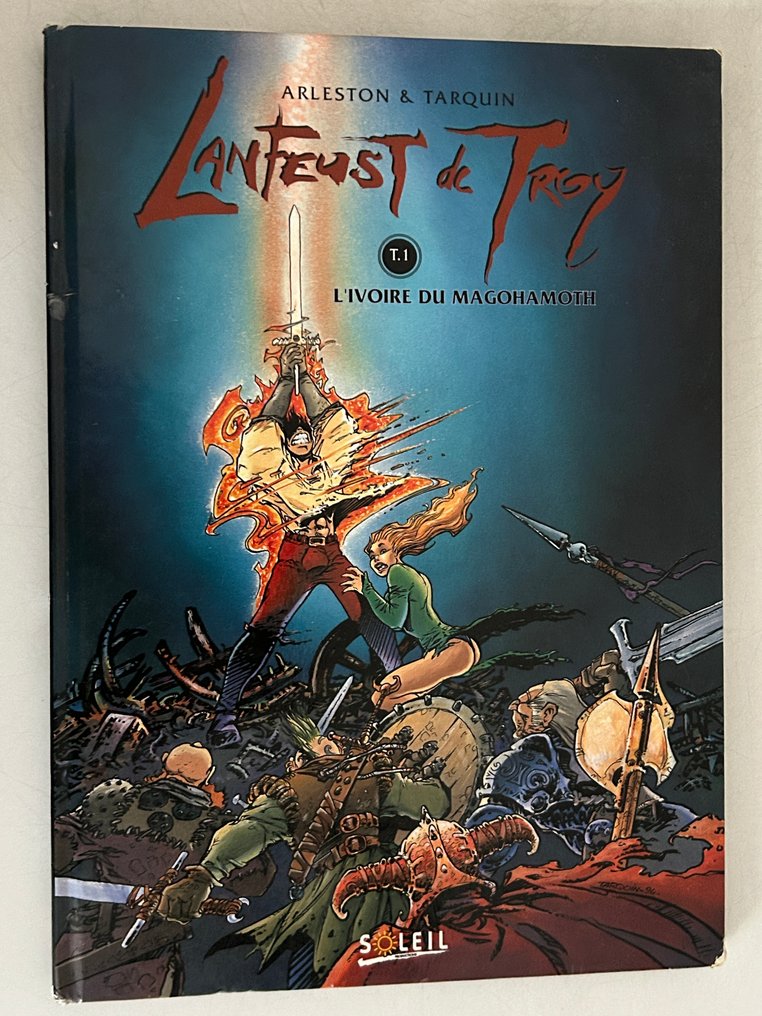Lanfeust de Troy T1 - L'Ivoire du Magohamoth + dédicace - C - 1 Album - Reprint - 1996 #1.0