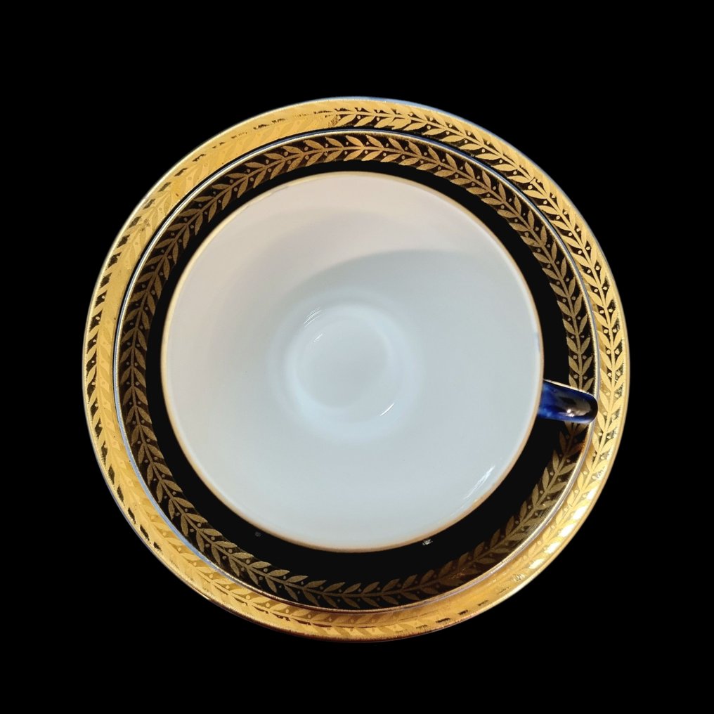 Lomonosov Imperial Porcelain Factory - Serviço de café e chá (19) - Porcelana - Spikelet #1.0