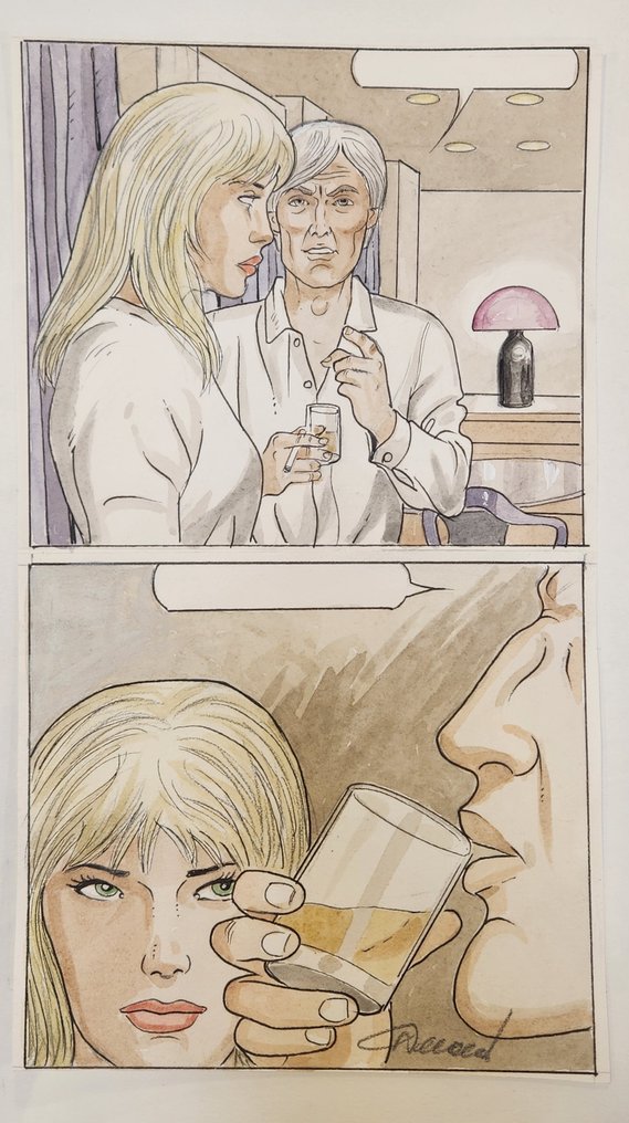 Renaud - 1 Original colour drawing - Venus H - 2005 #1.0