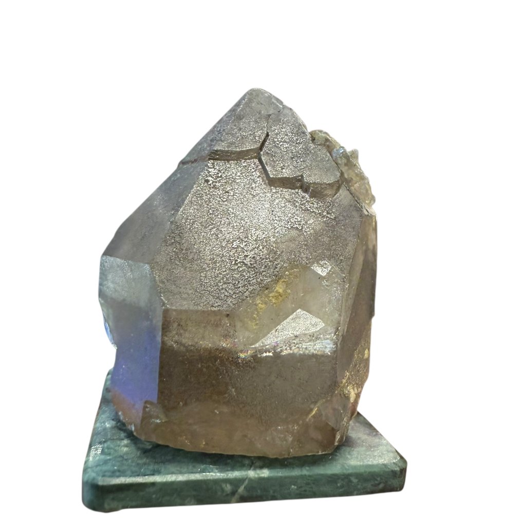 来自瑞士阿尔卑斯山的幻影烟熏石英 - 高度: 16 cm - 宽度: 11 cm- 150 g #2.1