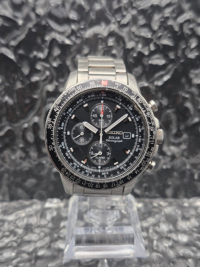 Seiko - Solar Flightmaster - No Reserve Price - V172-0AC0 // SSC007 - Men - 2000-2010 #2.1