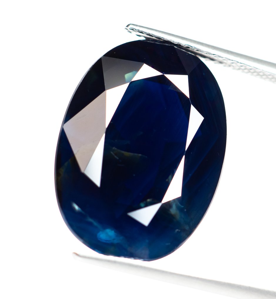 没有保留价 蓝宝石 - 21.18 ct - 美国宝石研究院(GIA) - 深蓝色 #2.1