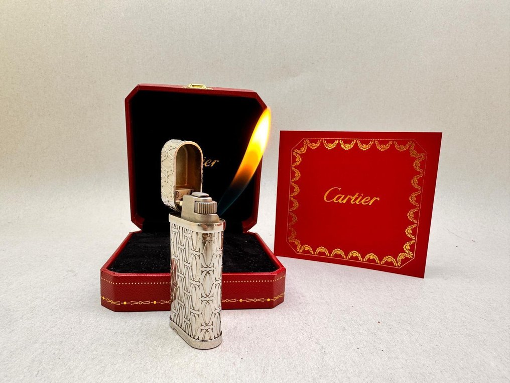 Cartier - pasha lighter - Accendino - Placcato argento #1.0