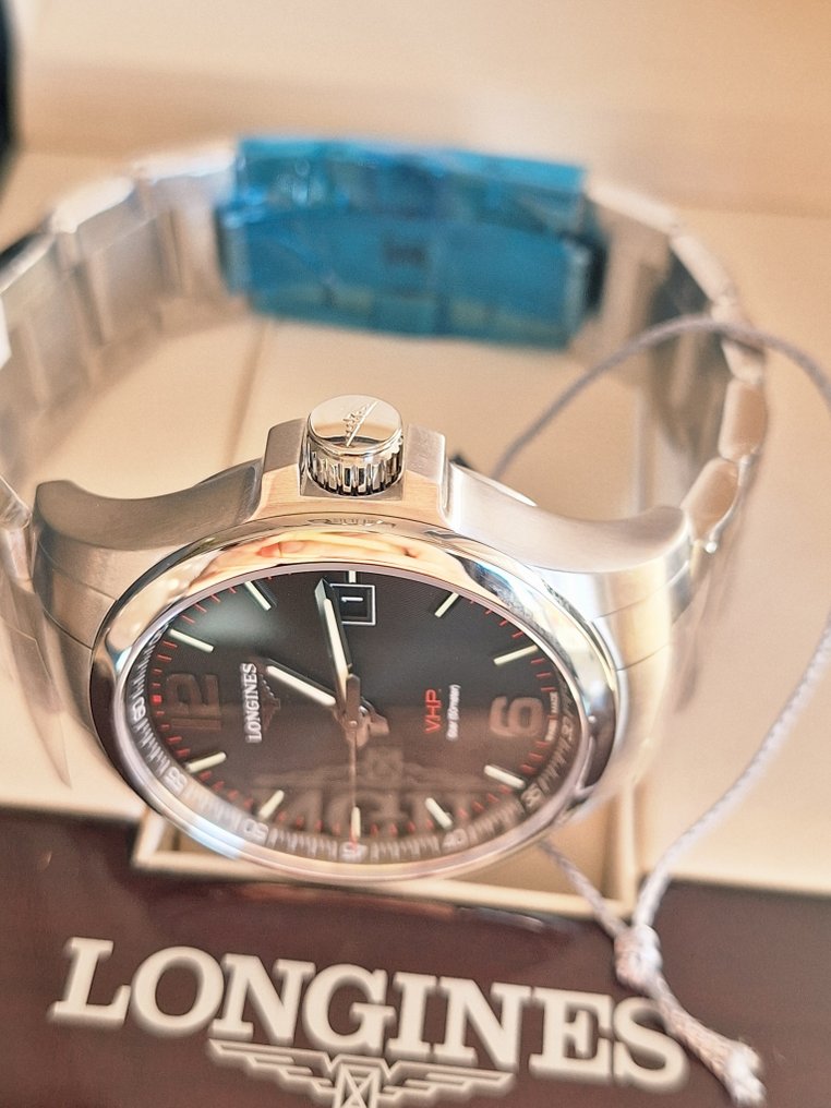 Longines - Conquest V.H.P. L3.726.4 Neu 2 Years Guarantee Ø 43mm - 48344881 - Men - 2020+  #4.3