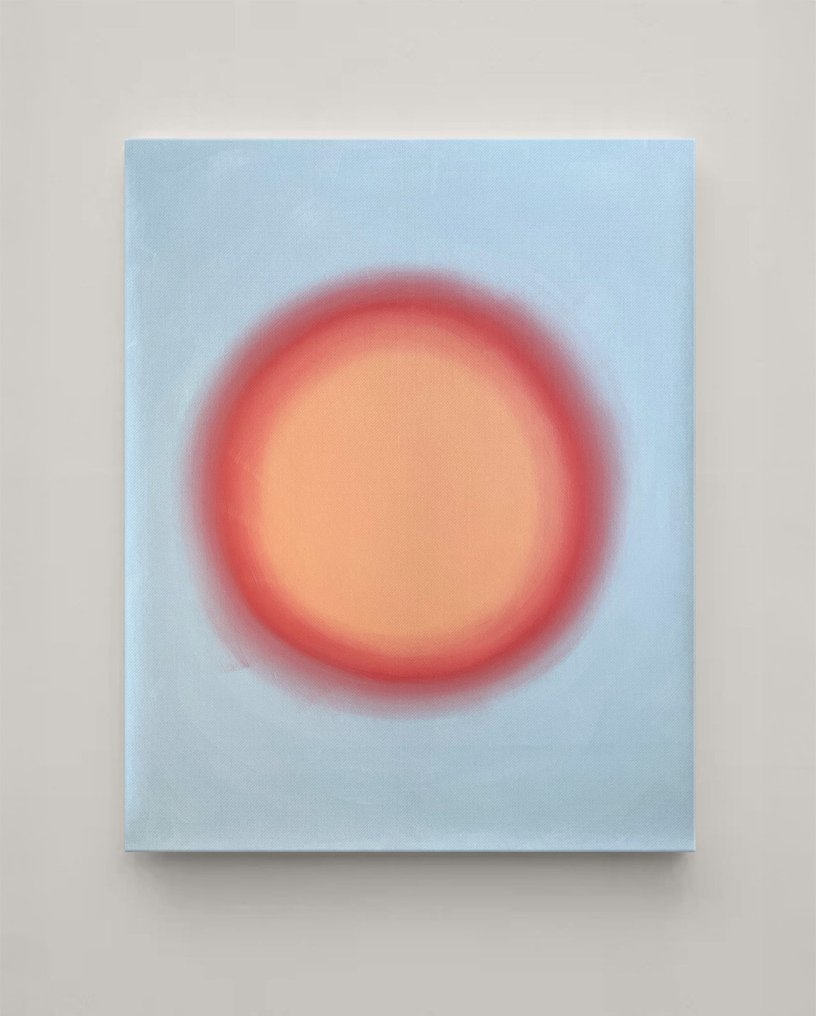 Sven Pels - Glowing Circle - Modern Abstract Art #2.1
