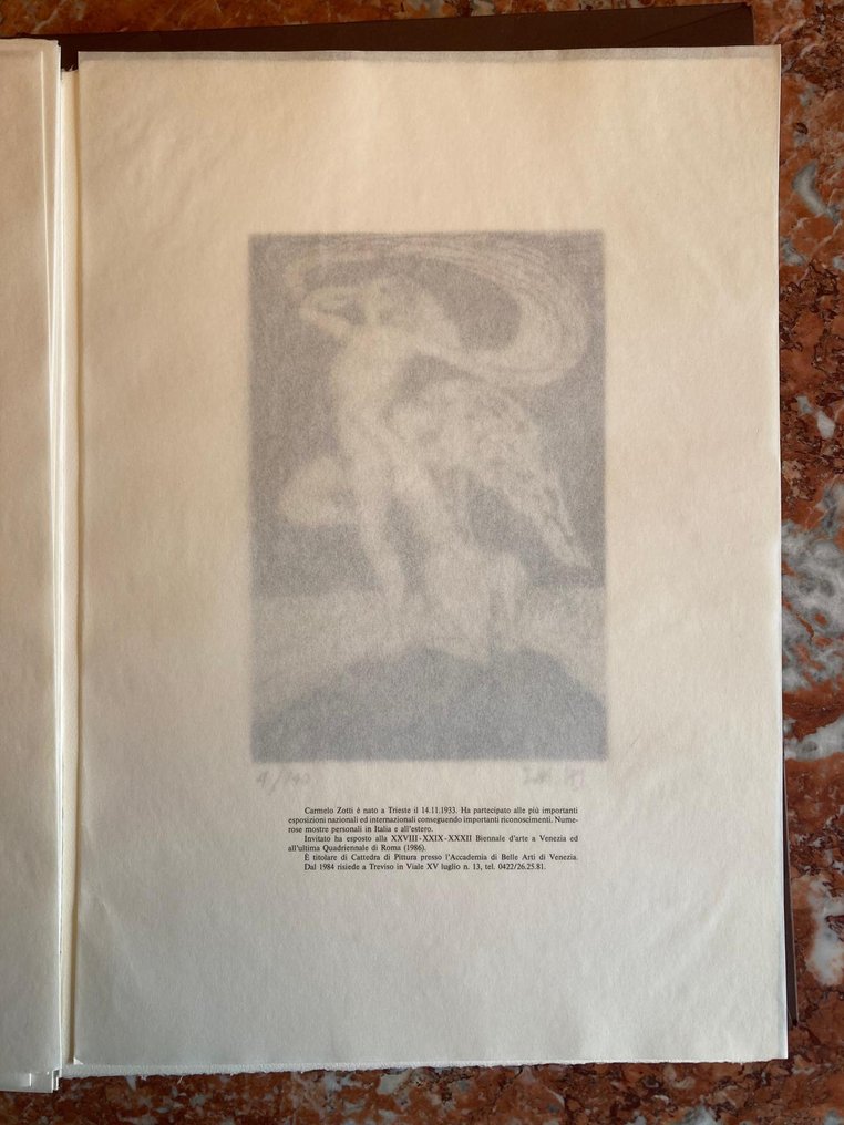 Corrado Balest; Luigina De Grandis; Diana Ferrara; Onorina FrazzI; Mario Guadagnino; Amalia Marzato; - Cartella di acqueforti - 1989 #4.3