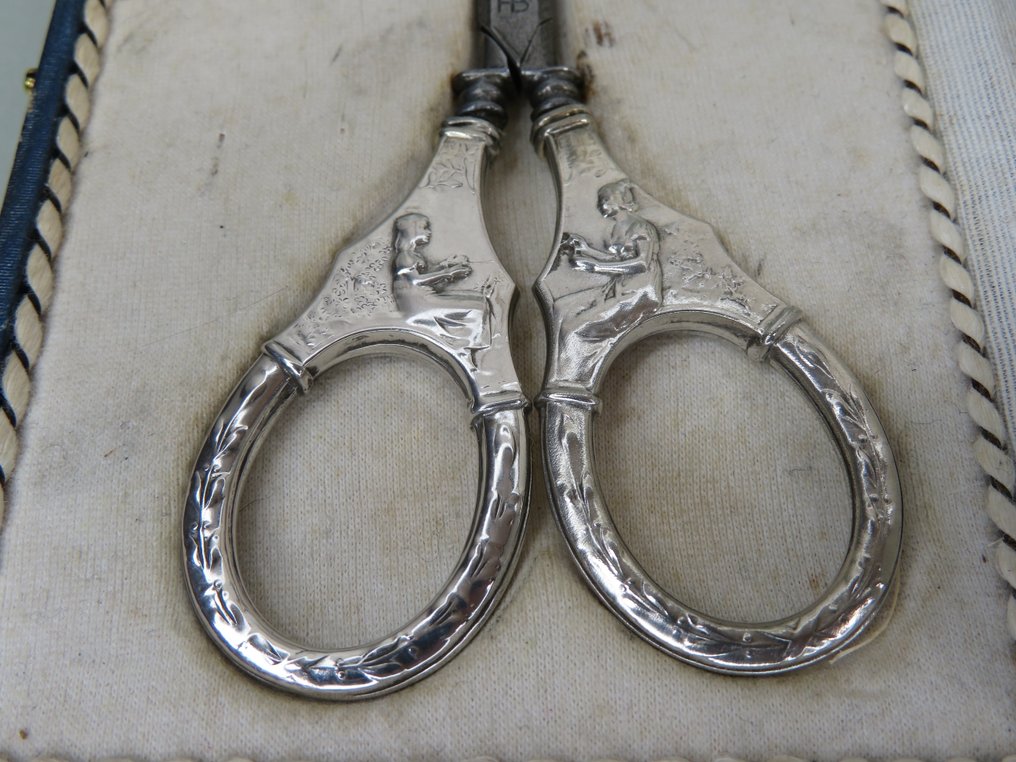 Schaar met moeder en kind - Scissors - Silver, Iron #3.2