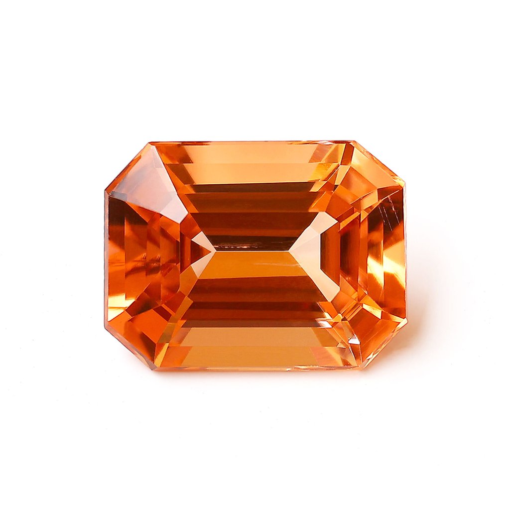 1 pcs Orange, Red Tourmaline - 8.47 ct - International Gemological Institute (IGI) - Sunset #1.0